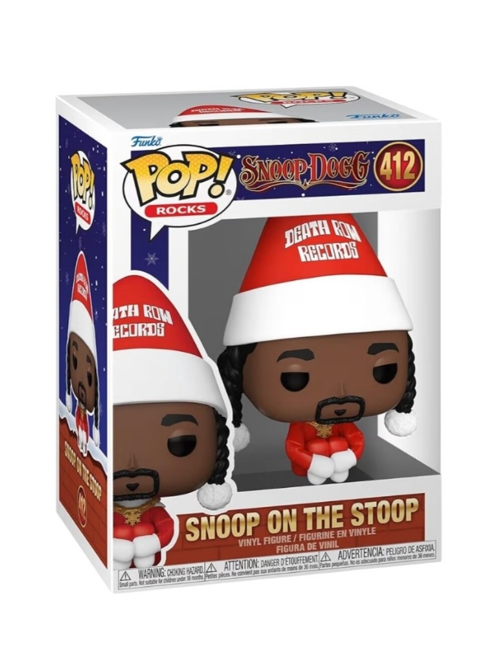 New!! Snoop Dogg Funko POP! Rocks Collectible Vinyl Figure, New In BOX